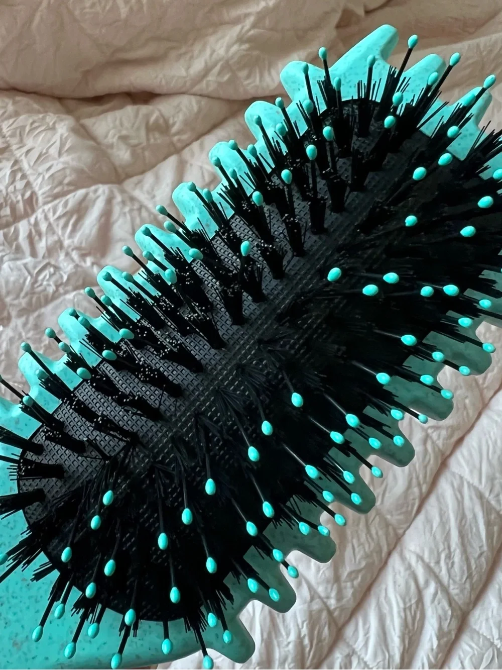 Detangling Paddle Hair Brush - Mint Green